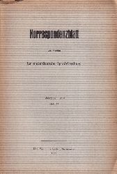 Verein fr niederdeutsche Sprachforschung  Korrespondenzblatt des Vereins Jahrgang 1950, Heft 57 