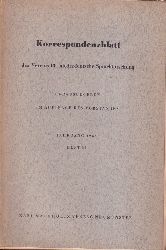 Verein fr niederdeutsche Sprachforschung  Korrespondenzblatt des Vereins Jahrgang 1955, Heft 62 