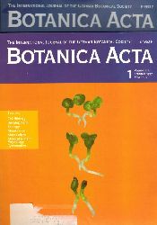 Botanica Acta  Botanica Acta Volume 110 Jahr 1997, Heft 1 bis 6 (6 Hefte) 