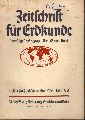 Zeitschrift fr Erdkunde  Zeitschrift fr Erdkunde 4.Jahrgang 1936, Heft 17 / 18 September 