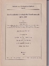 Udluft,Hans  Die Preuische Geologische Landesanstalt 1873 - 1939 