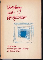 Hhne,Ernst (Hsg.)  Vertiefung und Konzentration 