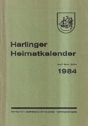 Harlinger Heimatkalender  Harlinger Heimatkalender auf das Jahr 1984, 35.Jahrgang 