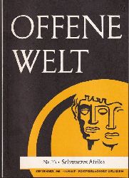 Offene Welt Nr. 73  Schwarzes Afrika 