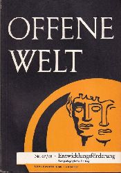 Offene Welt Nr. 67/68  Entwicklungsfrderung 