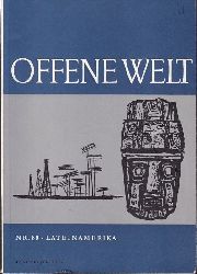 Offene Welt Nr. 80  Lateinamerika - ein Beitrg zur Entwicklungsproblematik 