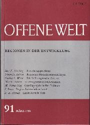 Offene Welt Nr. 91  Regionen in der Entwicklung 