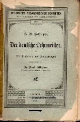 Schupp,J.B.  Der deutsche Lehrmeister 