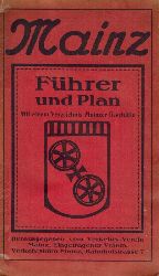 Verkehrs-Verein Mainz(Hsg.)  Mainz Fhrer und Plan 