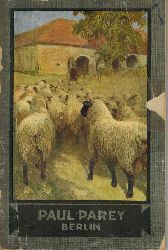 Parey,Paul-Verlag  Neues Bcherverzeichnis Auswahl Landwirtschaft November 1913 