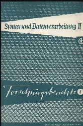 Detering,Klaus+Herbert Pilch  Zweites Kolloquium ber Syntax natrlicher Sprachen und 