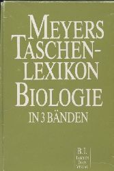 Meyers Taschenlexikon  Biologie in drei Bnden im Schuber 