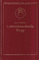 Schrder,Ernst  Unternehmerfamilie Krupp 