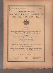 Biologische Reichsanstalt fr Land-und Forst  13.Band 1924,Heft 3 (1 Heft).Jubilumsband 