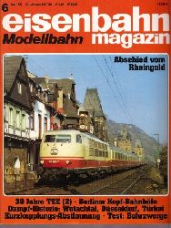 eisenbahn magazin Modellbahn  eisenbahn magazin Modellbahn 25.Jahrgang 1987,Heft Juni (1 Heft) 