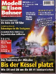 Modelleisenbahner  Modelleisenbahner Nr.12. Dezember 1998 