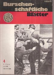 Burschenschaftliche Bltter  Burschenschaftliche Bltter 94.Jahrgang 1979 Heft 4 