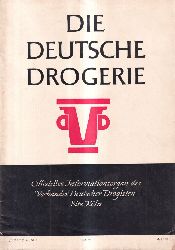 Verband Deutscher Drogisten  Die Deutsche Drogerei 14.Jahrgang 1960 Heft Nr. 5 (1 Heft) 