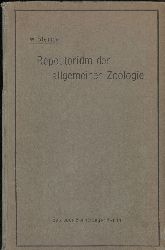 Stempell,Walter  Repetitorium der allgemeinen Zoologie 