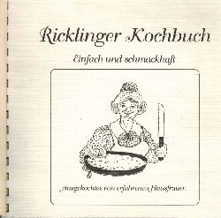 Landeshauptstadt Hannover (Hsg.)  Ricklinger Kochbuch 