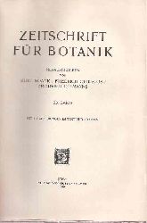 Zeitschrift fr Botanik  Zeitschrift fr Botanik 33. Band 1939 