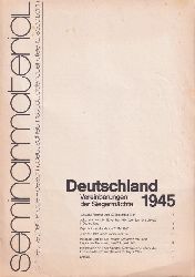 Gesamtdeutsches Institut  Deutschland 1945 