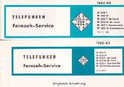 Telefunken  Fernseh Service Information 1963/64 fr FE 252T, FE 252St 