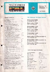 Telefunken  Service Information zum Colour - TV Chassis 711 