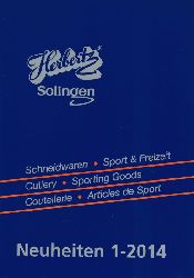 Herbertz Solingen  Katalog von 2014 ber Messer der Marken Herbertz, BUCK, GERBER 