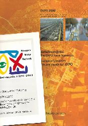 Expo 2000  Konvolut zur Vorbereitung der Expo 2000 in Hannover 