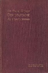 Geyer,Paul  Der deutsche Aufsatz 