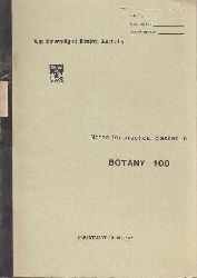The University of Western Australia  Notes for practical classes in Botany 100 