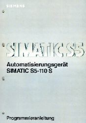 Siemens AG  SIMATIC S5 Automatisierungsgerte S5-110 