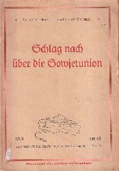 Oberkommanda der Wehrmacht Abt. Inland  Schlag nach ber die Sowjetunion 