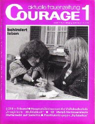 Courage  Courage 5.Jahrgang 1980 Heft 1-5 und 7-10 und 12 (10 Hefte) 