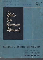 NALCO National Aluminate Corporation  Nalco ion Exchange Materials 