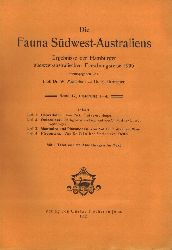 Michaelsen,W. und R.Hartmeyer (Hsg.)  Die Fauna Sdwest-Australiens IV. Band 1912 Lieferung 1-4 (1 Heft) 