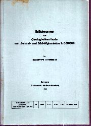 Wittekindt,H.  Erluterungen zur Geologischen Karte von Zental- u.Sd-Afgahanistan 