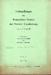 Bcker,Reinhard  Vegetations-und Grundwasserverhltnisse im Landschaftsschutzgebiet Teg 