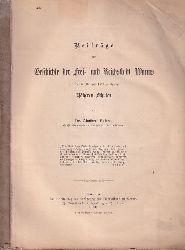 Becker,Adalbert  Beitrge zur Geschichte der Frei- und Reichsstadt Worms 