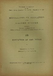 Hailmann,William N.  Education of the Indian 