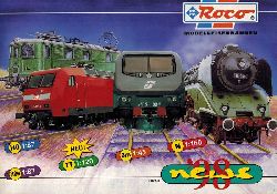 Roco Modelleisenbahn GmbH  Neuheiten-Katalog 1998 Modelleisenbahnen 