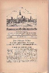 Geschichts- und Altertumsverein Kamenz (Hsg.)  Kamenzer Geschichtshefte 6.Jahrgang 1934 (3 Hefte) 