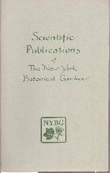 The New York Botanical Garden  Scientific Publications 