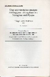 Vogel,Friedrich und andere  Zwillingsuntersuchung, Fnf verschiedene Aufstze zum Thema 