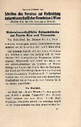 Biebl,Richard  Naturwissenschaftliche Reiseeindrcke aus Puerto Rico und Venezuela 