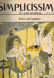 Iversen,Olaf (Hsg.)  Simplicissimus Jahrgang 1956, Heft Nr. 50 (1 Heft) 