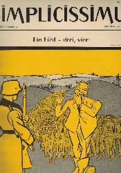 Iversen,Olaf (Hsg.)  Simplicissimus Jahrgang 1955, Heft Nr. 24 bis 26 (3 Hefte) 