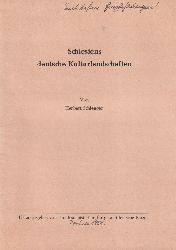 Schlenger,Herbert  Schlesiens deutsche Kulturlandschaften 