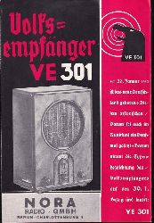 Nora Radio GmbH  Volksempfnger VE 301 